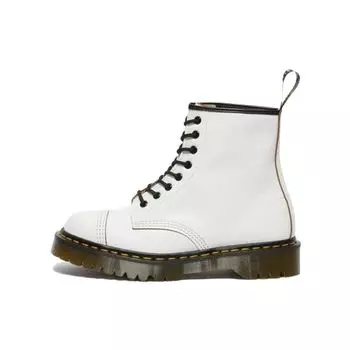 Dr. Martens 1460 Кожаные ботинки унисекс с круглым носком, массивные, белые 27386100 36