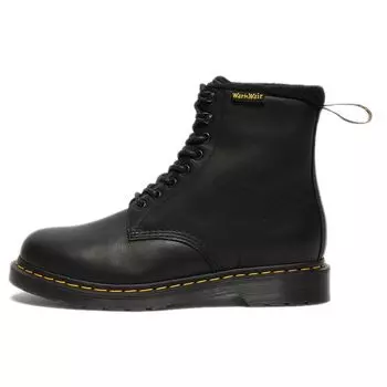 Доктор. Ботинки Martens 1460 WarmWair из кожи на шнуровке, черные, унисекс, 27084001 39