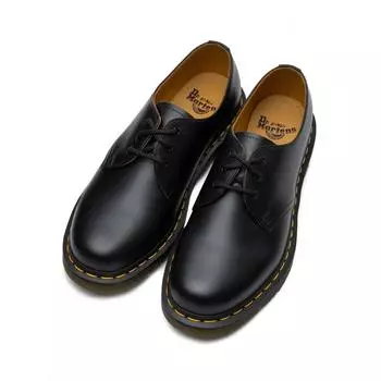 Dr.martens 1461 3 отверстия черный гладкий 11838002