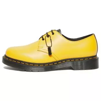 Dr. Martens 1461 Кожаные простые удобные повседневные туфли с 3 отверстиями, унисекс, повседневные туфли, желтые 27265700 36