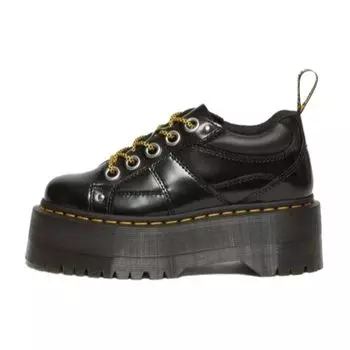 Dr. Martens Женские кроссовки Buttero на кожаной платформе с 5 люверсами Max Buttero, черные, 31423001 38
