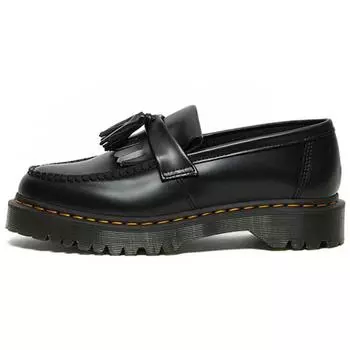 Доктор. Черные кроссовки-лоферы Martens Adrian Bex Smooth Leather Tassel Unisex 26957001 37