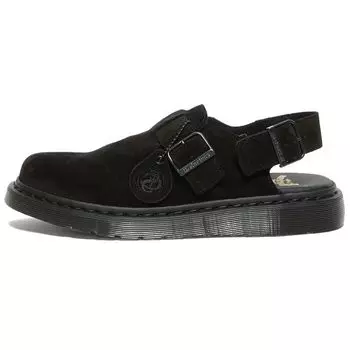 Dr. Martens Черные кроссовки унисекс с замшевыми мюлями Jorge Made in England 27492001 43