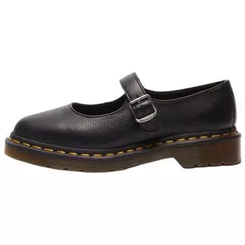 Dr. Martens Elphie Virginia Leather Mary Jane Shoes Black (Womens) Women Sneakers 40685001 36