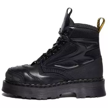 Dr. Martens Exoshield XX01 Steel Toe Leather Boots Black Unisex Sneakers 40830001 36