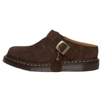 Доктор. Кроссовки Martens Isham Desert Oasis Suede Mule темно-коричневые унисекс 31734201 41