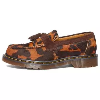 Dr. Martens Замшевые простые мягкие удобные повседневные мокасины унисекс с леопардовым принтом 30573210 36