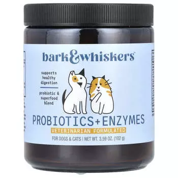 Dr. Mercola, Probiotic + Enzymes, For Dogs & Cats, 102G (3.59Oz)
