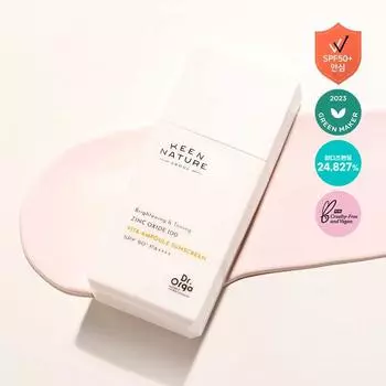 Dr. Olga 100 Vita Ampoule Primer Sunscreen SPF 50+ PA++++ 35ml Tone-correcting zinc oxide sun care, 1 piece
