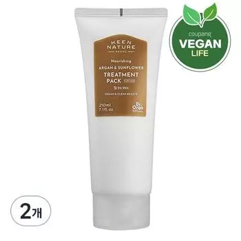 Dr. Olga Argan Sunflower Treatment Hair Pack, 210ml, 2 pieces