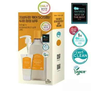 Dr. Olga Jojoba Tea Tree Shampoo Special Set (500ml+60ml)