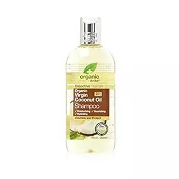 Dr.Organic Шампунь с кокосовым маслом первого отжима, 265 мл