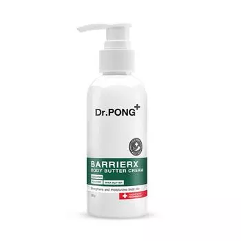 Dr.PONG+ BarrierX Крем-масло для тела, МОЧЕВИНА 9%, волосяной кератоз, 100 г. х 1/3 шт. 100 g.