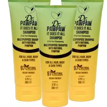 Dr. Popo Shampoo, 200ml, 3 pcs.