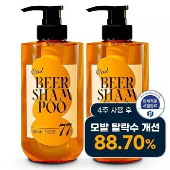 Dr. Raphael 770,000PPM German beer yeast hair loss shampoo, 2 units, 500ml