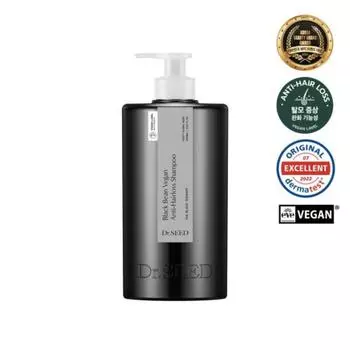 Dr. Seed Black Bean Vegan Anti-Hair Loss Hair Loss Shampoo Fruity Floral Musk Fragrance, 1L, 1 ea.