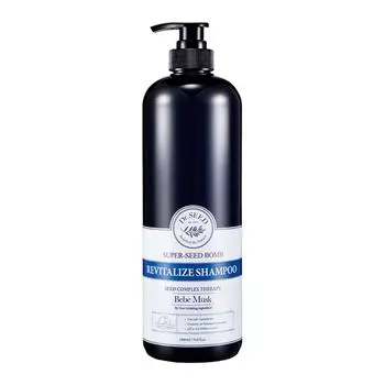 Dr. Seed Super Seed Balm Revitalize Shampoo Bebe Musk, 1L, 1 unit