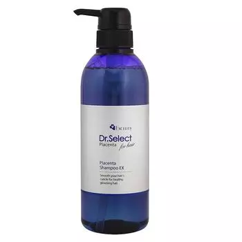 DR.SELECT Placenta Shampoo EX плацентарный шампунь, 500 мл