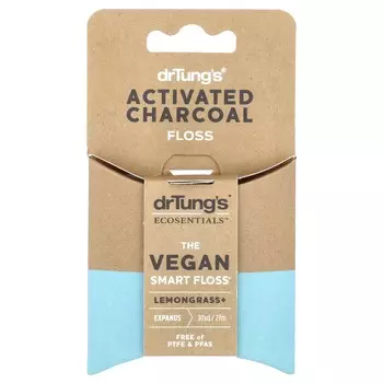 Dr. Tung s, Ecosentials™, The Vegan Smart Floss®, Lemongrass, 27 m (30 yd)