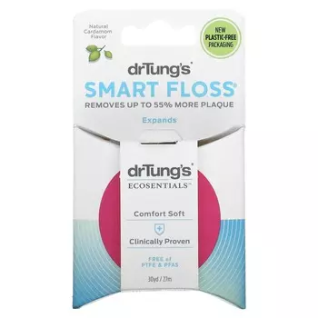 Dr. Tung s, Smart Floss, natural cardamom, 27 m (30 yd)