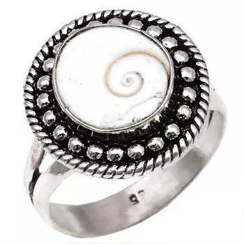 Драгоценный камень Шивья Гомти Чакра Серебряные украшения ручной работы 9