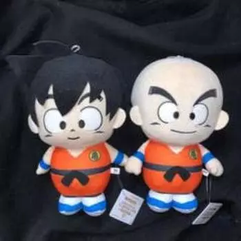 Dragon Ball Big Stuffed Toy Gi Son Goku Krillin Set of 2 Types Kamesen-ryu