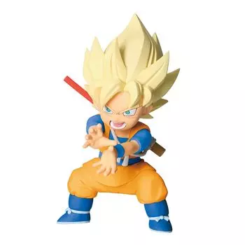 Dragon Ball DAIMA Super Saiyan Son Goku Figure with Panel (Mini)