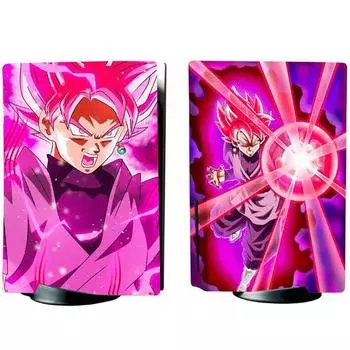 Dragon Ball Гоку Декаль Обертка Скин Декаль Наклейка Для PS5 Стандартная Дисковая Консоль