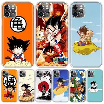 Dragon Ball Goku Kid для iPhone 11 13 Pro Max 12 Mini Phone Case X XS XR 6 6S 8 7 Plus SE Apple 5 5S Fundas Cover Coque Capa iPhone 11
