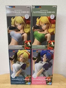 Dragon Ball Lunch Figures GLITTER&GLAMOURS 4 Piece Set japan