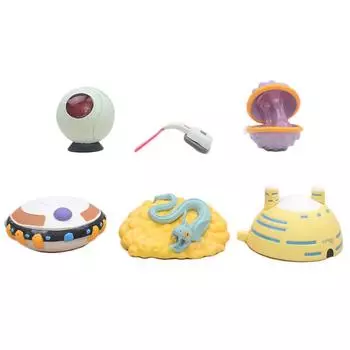 Dragon Ball маленькая сцена здание Frieza космический корабль зонд клетка яйцо змеиный путь модель фигурка игрушечные наборы