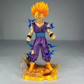Dragon Ball Супер 2: Поврежденная в бою стоящая модель Супер Сайяна Гохана Super Saiyan 2 Gohan with base