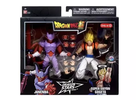 Dragon Ball Super Dragon Stars 6-дюймовая фигурка, 2 шт., Супер Сайян, Гогета против Джанембы, кукла из зарубежных товаров, аниме-фильм DBS Супер Сайян [Товар]