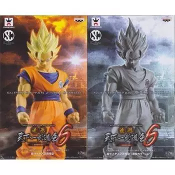 Dragon Ball Super SCultures BIG Modeling Tenkaichi Budokai 6 Часть 2 Saiyan 2 Son Все 2 типа набор (Супер Гоку)