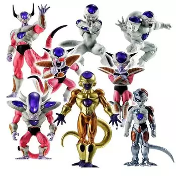 dragon ball z Freeza complete set of 8 bodies character model plastic model collector doll Goods souvenir handmade items Cartoon peripheral