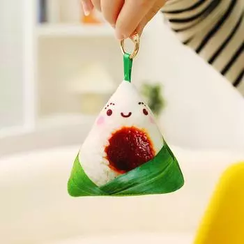 Dragon Boat Festival Gifts Simulated Zongzi Pillow Toys Egg Yolk Zongzi Meat Zongzi Small Toys Company Holiday Event Gifts See details