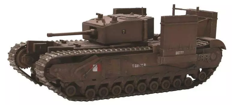 Дракон британской армии Черчилль Устройство 1942 Дьепп Пластиковая модель 1/72 WW.II Mk.III с Wandering