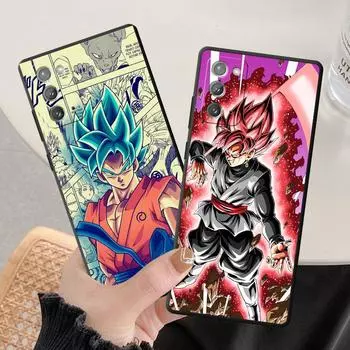 Dragon Case for Samsung Galaxy A72 S20 S22 Note 20 Ultra 10 Plus 8 9 A32 A22 S21 Note10 Lite G-Gokus Cover Silicone Phone Cases Samsung Note 8