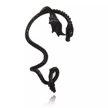 Серьги-драконы, персонализированные серьги-драконы в стиле ретро-панк-готики, серьги-гвоздики из сплава с застежкой-клипсой