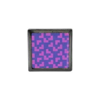 Dragon Quest Dot Field Pin Badge Dokunonumachi