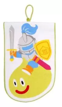 Dragon Quest Smile Slime Die Cut Towel Slime Night