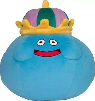 Dragon Quest Smile Slime Plush King Slime размер M синий
