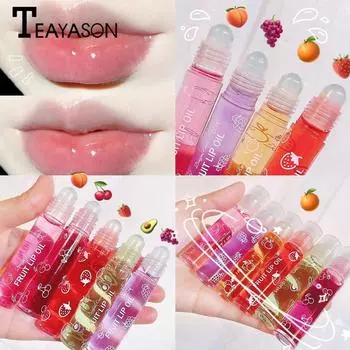Dragon Ranee Take The Bead Lip Oil Увлажняющая и увлажняющая губная помада Жидкая добавка к воде Масло из бисера, цвет, прозрачное фруктовое масло для губ с авокадо 01