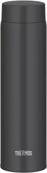 drain and dishwasher Thermos Water Bottle Vacuum Insulated Mobile Mug 600ml Smoke Black Easy to wash every corner All parts dishwasher safe Stainless