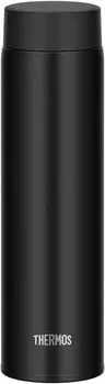 drain and dishwasher Thermos water vacuum insulated cell phone easy to all parts dishwasher stainless steel compact BK [Integrated gasket, safe]