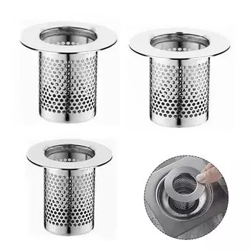 Drain Strainer Hair Catcher Kitchen Rust Resistant A