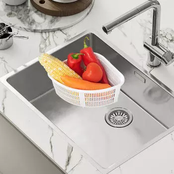 Draining Basket Fruit Washing Colander Vegetable Wet Garbage Rack for Cherry Home Use