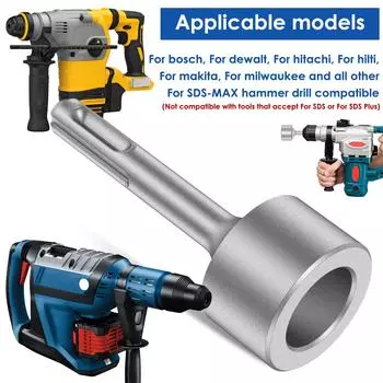 Драйвер для заземляющего стержня 85 мм, стальной дрель-шуруповерт, заземляющие стержни, широкая совместимость, гнездо для заземляющего стержня для вращающегося инструмента