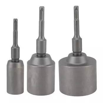 Драйвер заземляющего стержня из кованой стали Сверхмощный драйвер заземляющего стержня Т-образной стойки для перфоратора 30mm