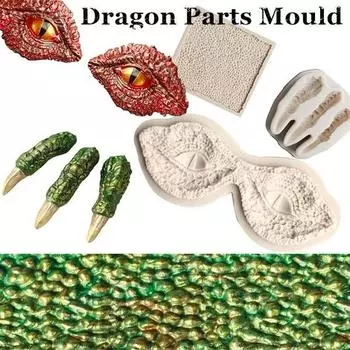 Дракон Части Плесень Детский День Рождения Инструменты Украшения Торта для Цветка Сахарной Пасты claw